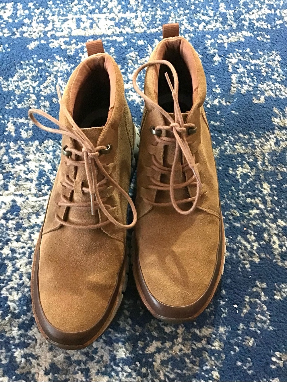 Cole Haan GrandSport Rugged Suede Chukka Boots